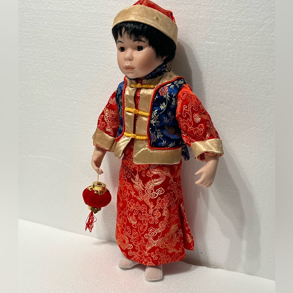 16 inch porcelain china doll